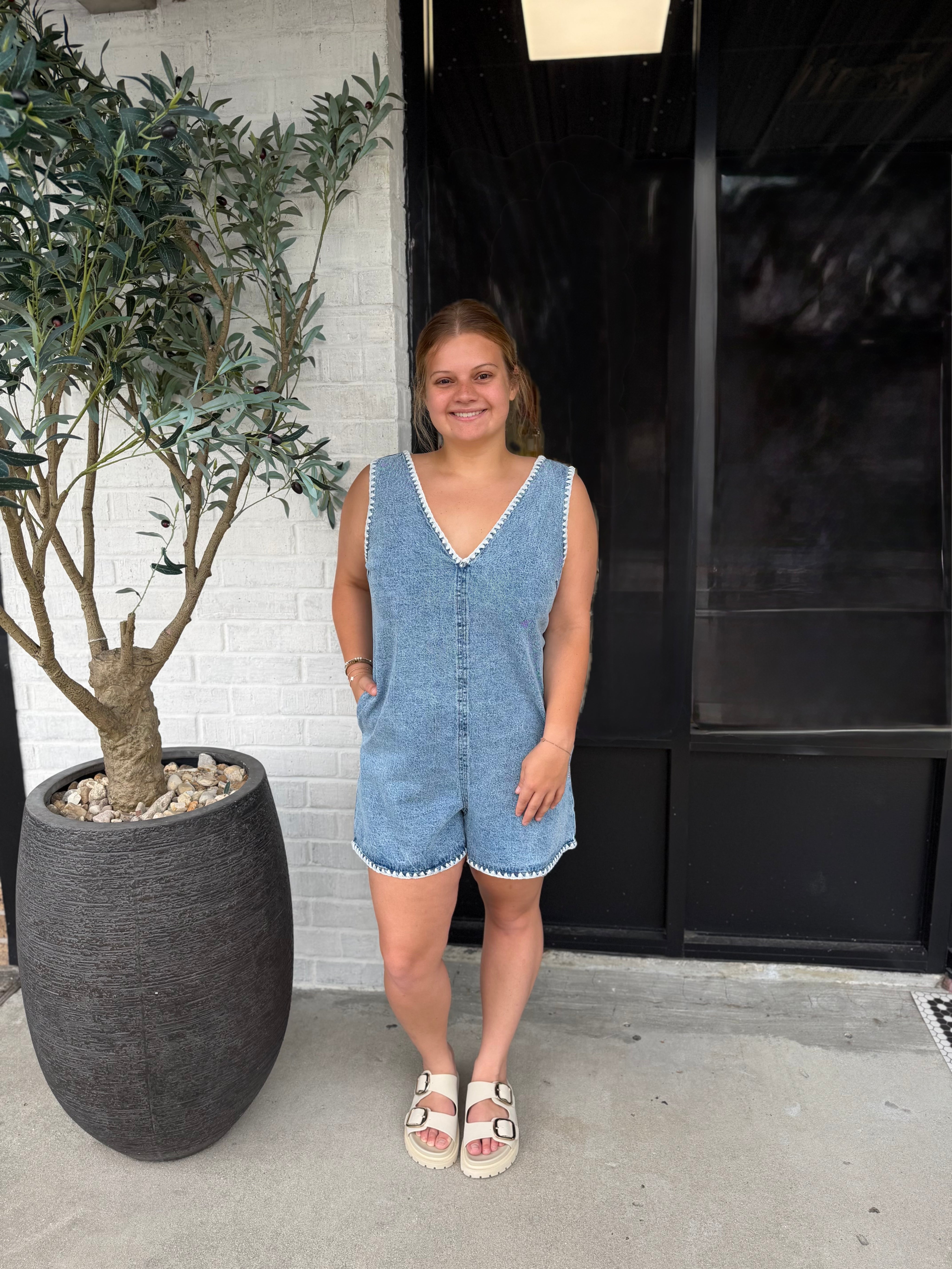 All-American Girl Romper