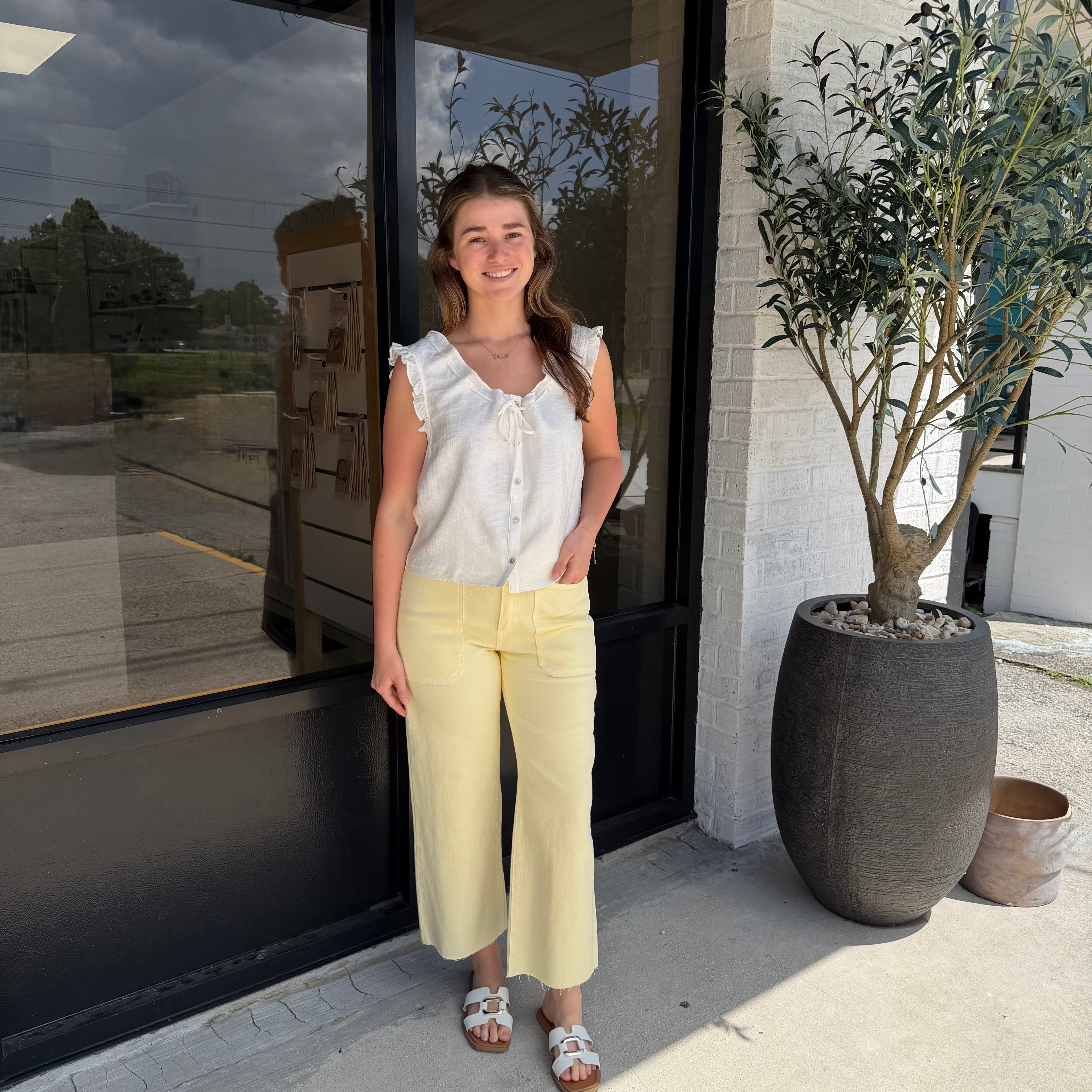 Sweet Melody Ruffle Top