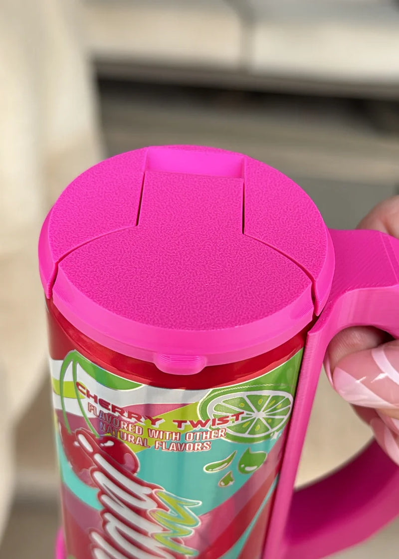 Skinny Can Handle Holder & Lid