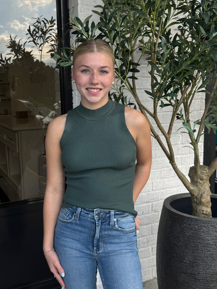 Eleanor Mock Neck Top