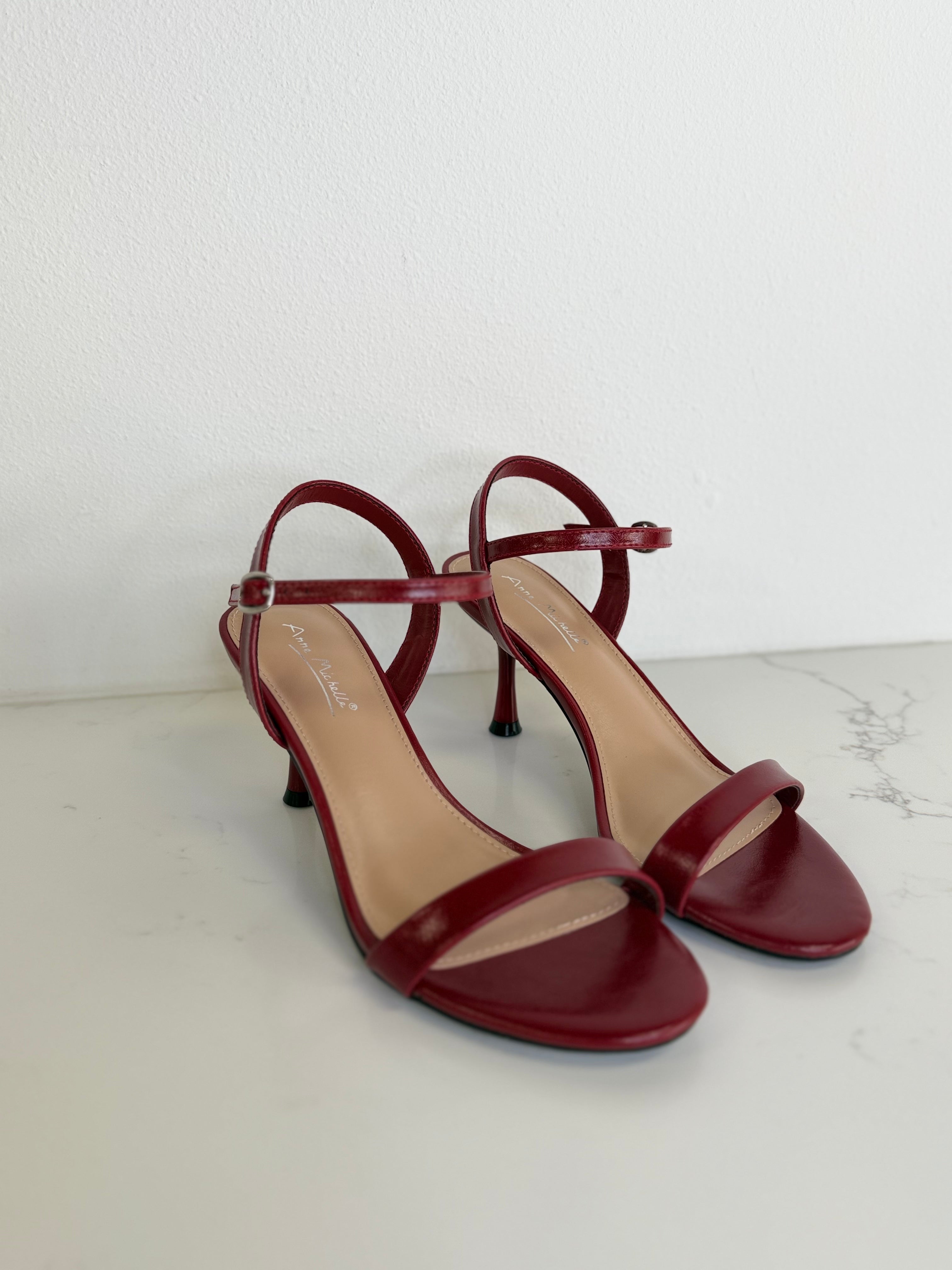 Joy Heels Red