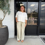 Cream Puff Cardigan Top