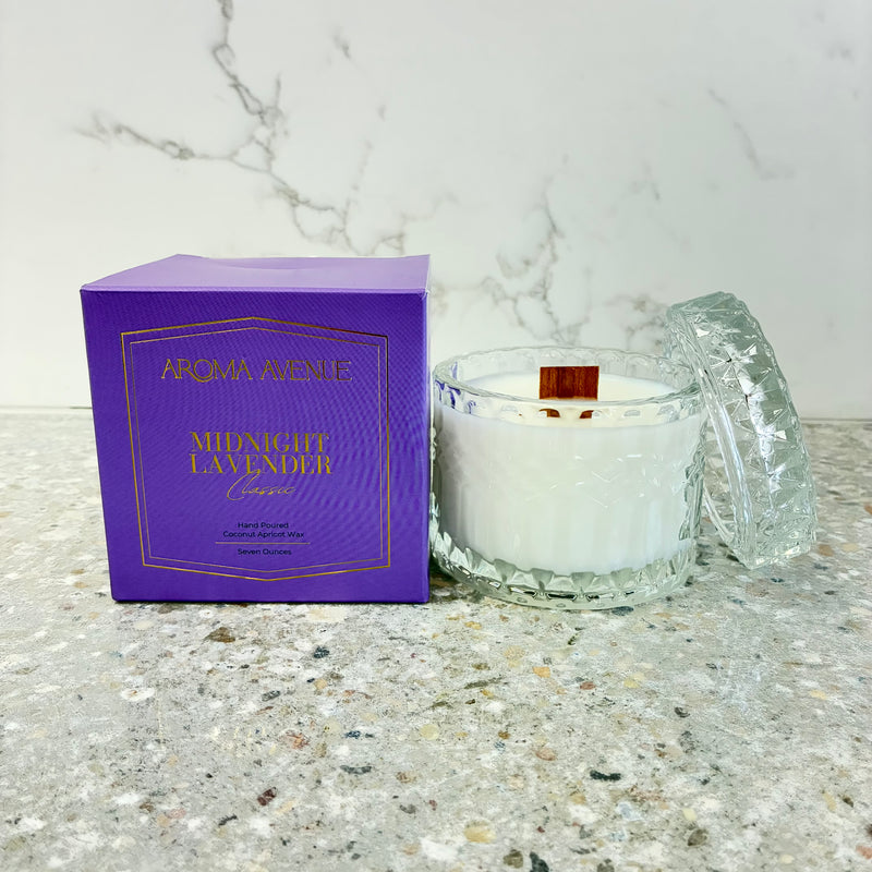 Aroma Avenue Midnight Lavender 7oz Candle