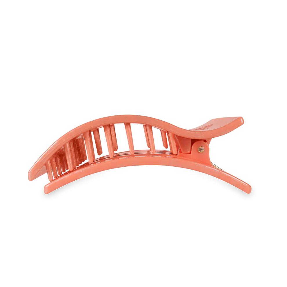 Dreamsicle Large Flat Rectangle Hair Clip