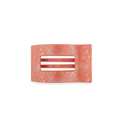 Dreamsicle Small Flat Rectangle Hair Clip