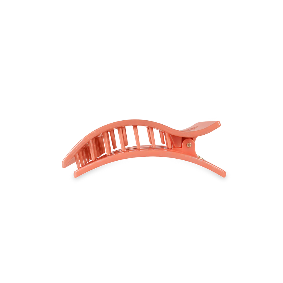 Dreamsicle Small Flat Rectangle Hair Clip