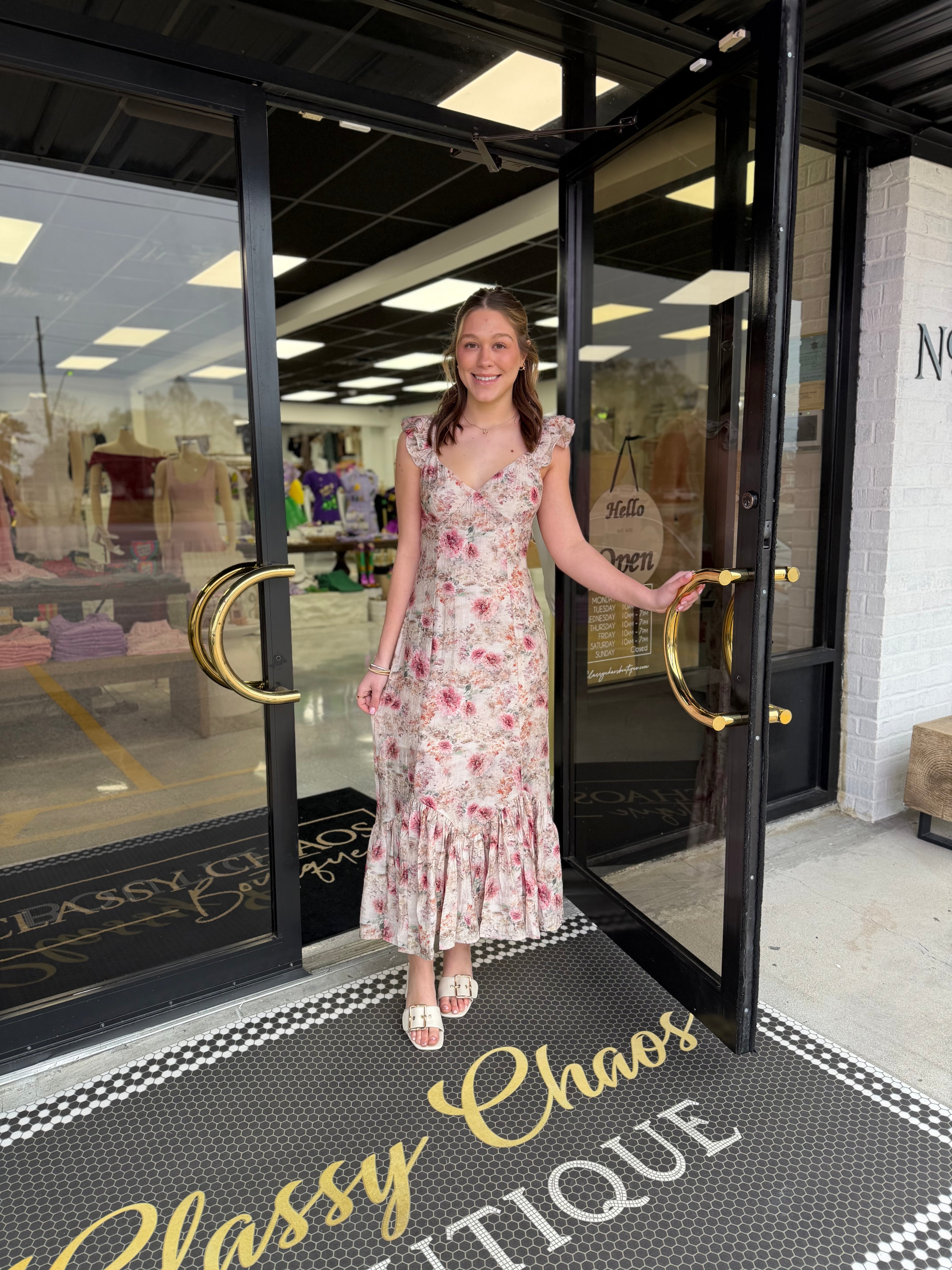 The Meadow Rose Midi Dress