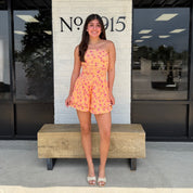Peachy Paradise Romper