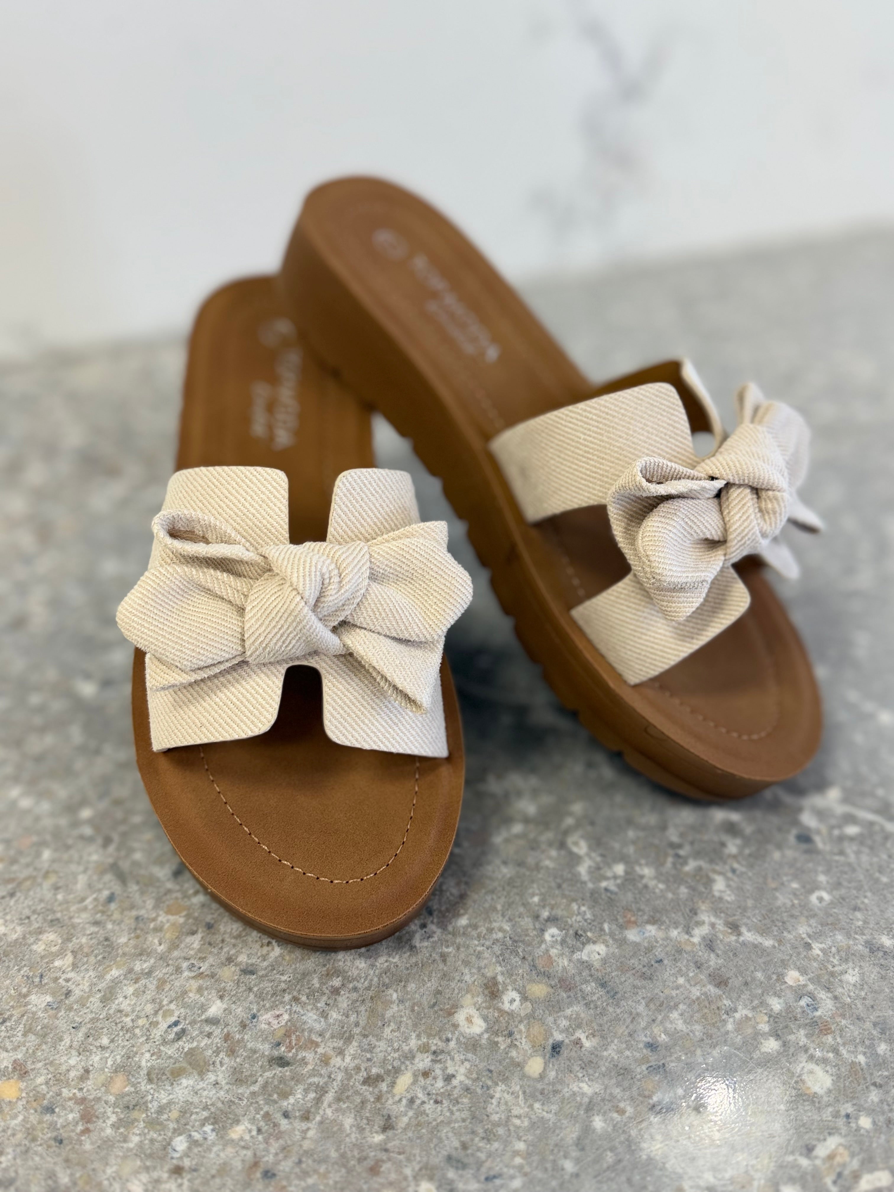 Susie Bow Sandal Ivory