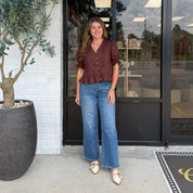 Cocoa Charm Blouse