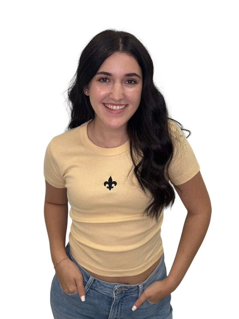 Fleur De Lis Baby Tee