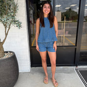 Blue Haven Denim Set