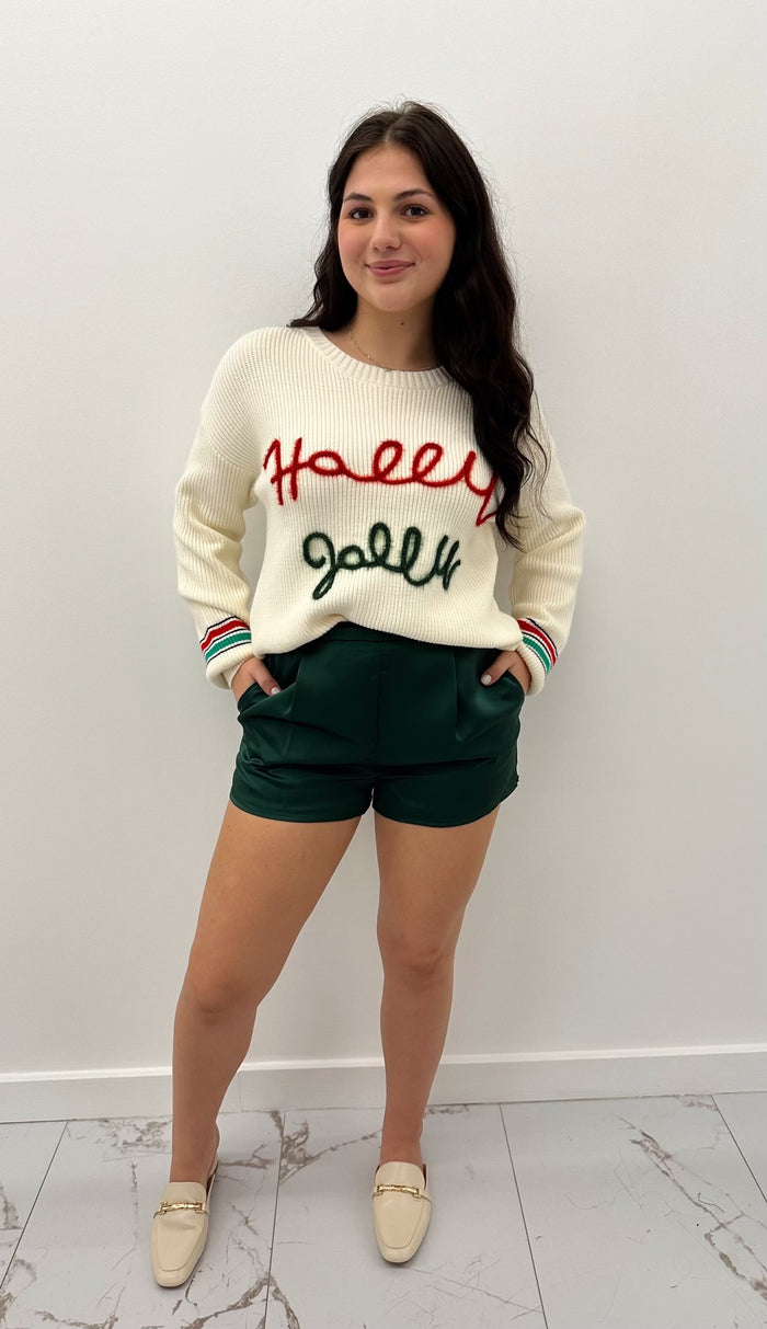 Tinsel Holly Jolly Sweater