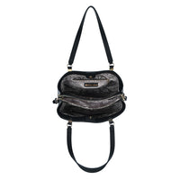 Faux Leather Shoulder Bag