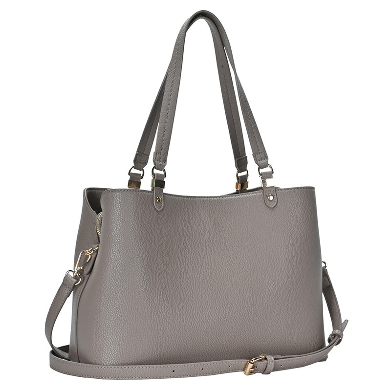 Faux Leather Shoulder Bag