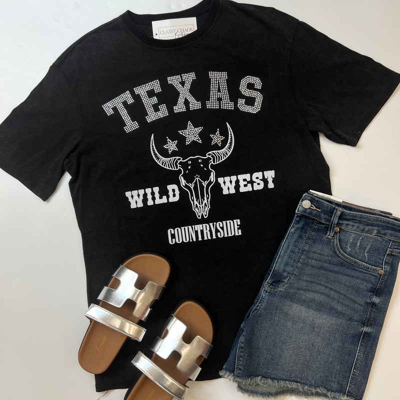 Western Sparkle Texas Graphic Tee