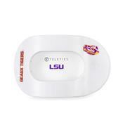 Geaux Tigers! Large Flat Round Hair Clip