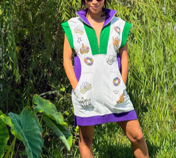 Mardi Gras Tennis Dress