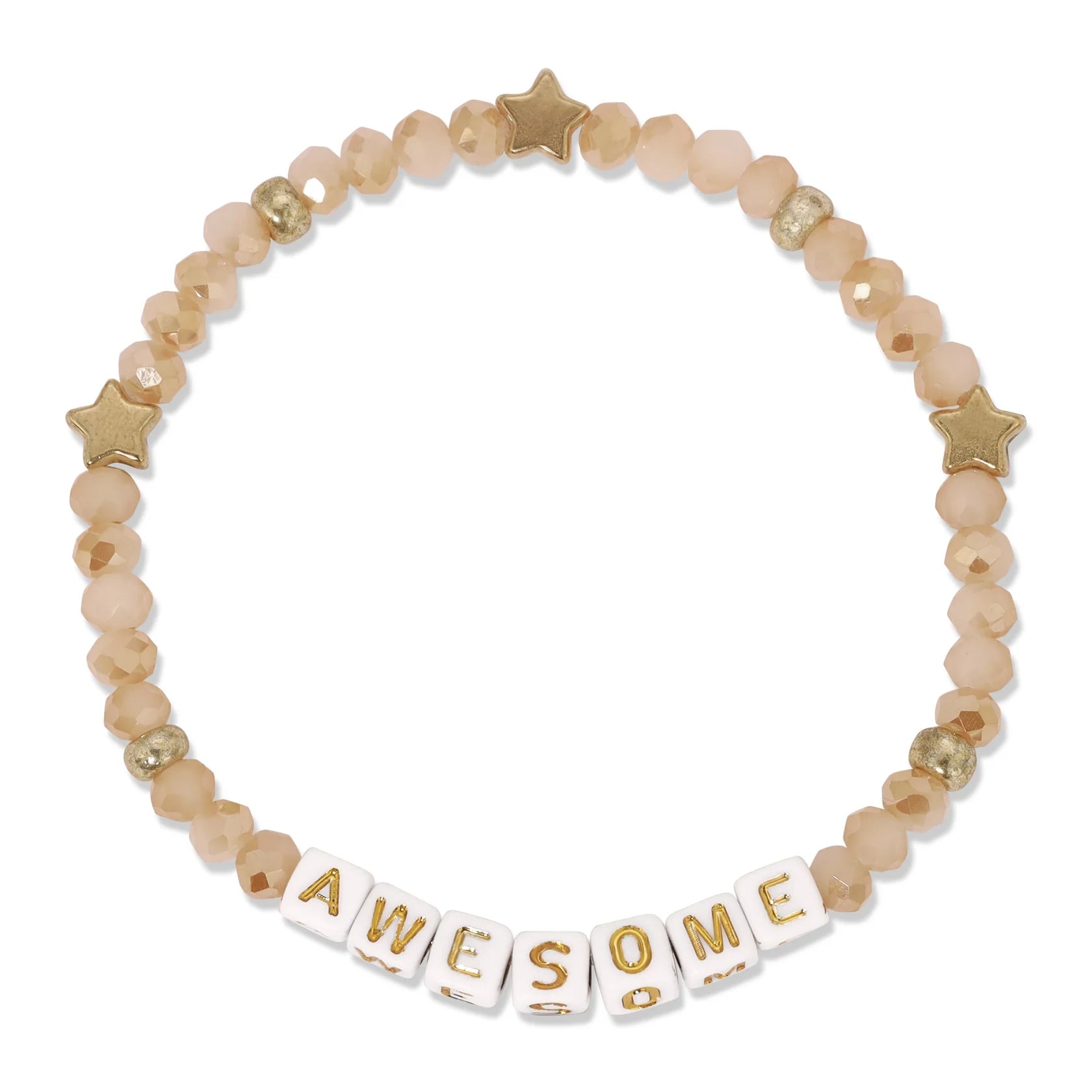 AWESOME Colorful Words Kids Bracelet