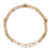 AWESOME Colorful Words Kids Bracelet