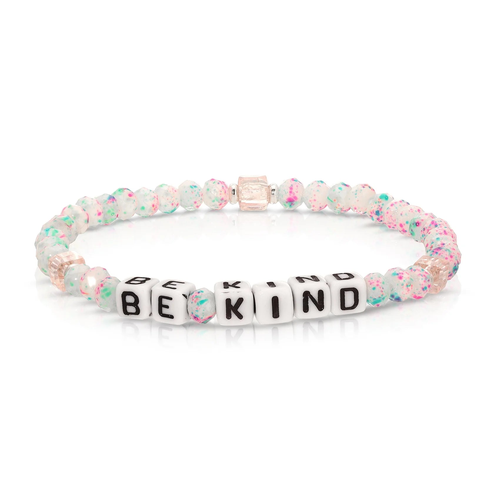 BE KIND Colorful Words Kids Bracelet