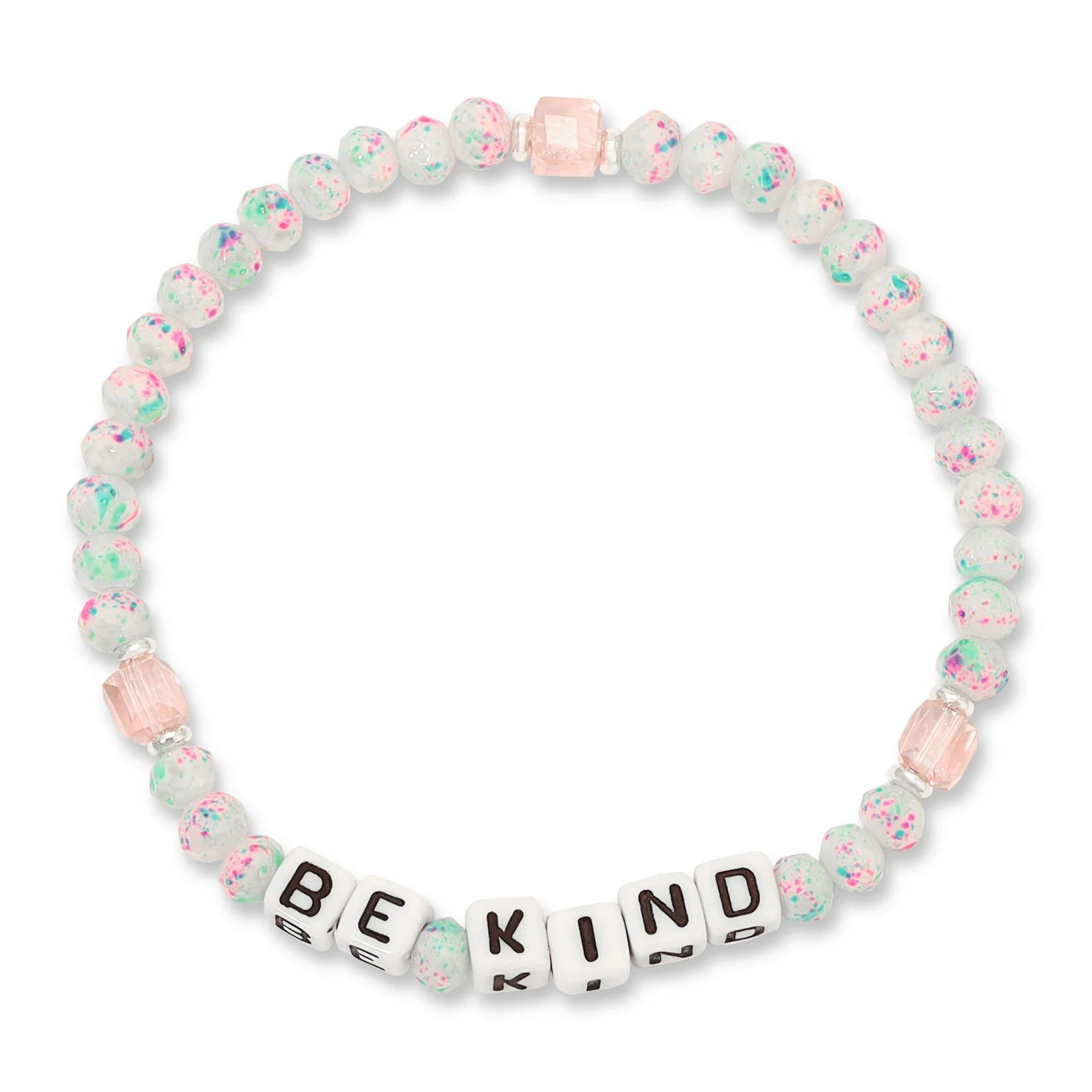 BE KIND Colorful Words Kids Bracelet