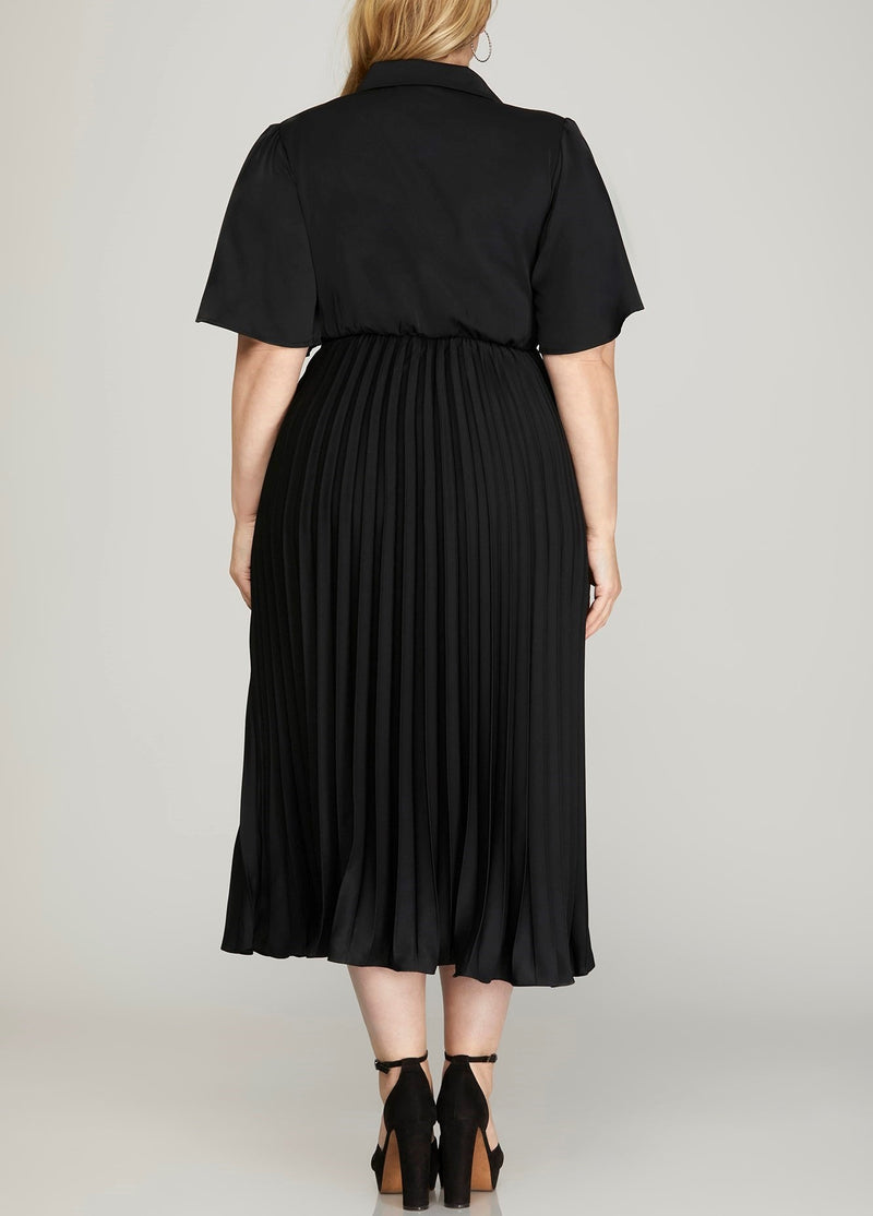 Curvy Matilda Midi Dress