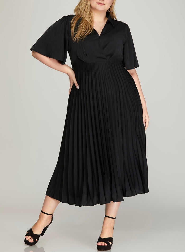 Curvy Matilda Midi Dress