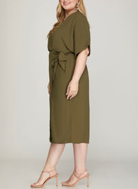 Curvy Monica Wrap Dress