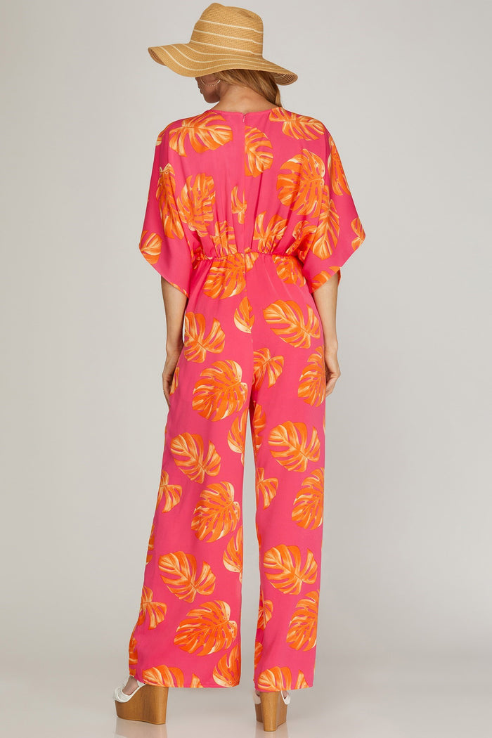 Resort Printed Jumpsuit