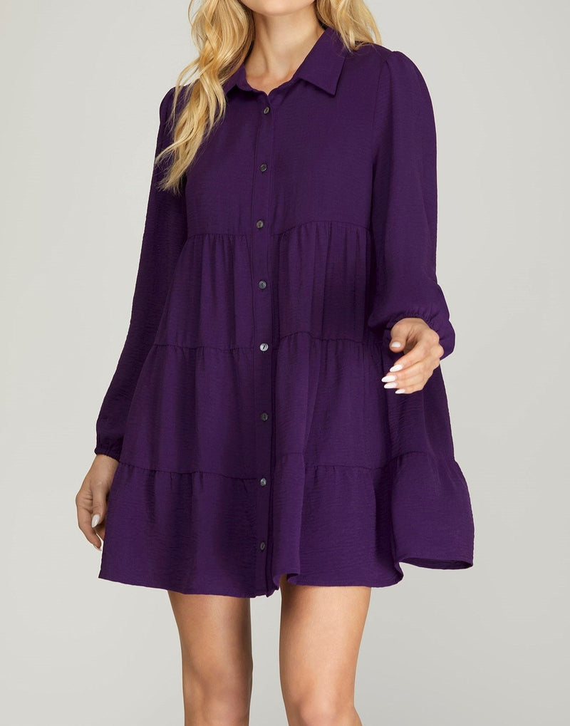 Fall Feels Button Down Dress