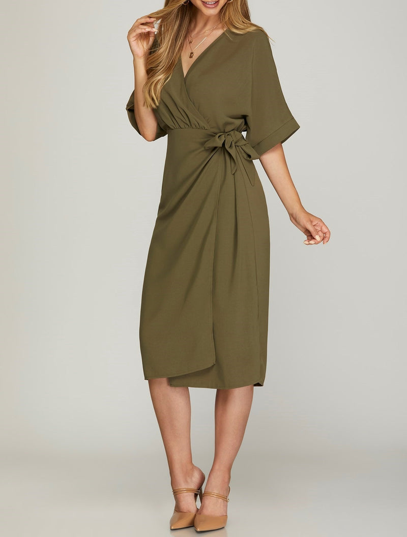 Monica Wrap Dress