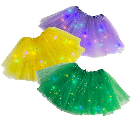 Mardi Gras Light Up Tutu