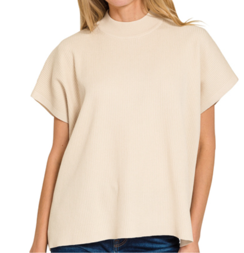 Kelli Sand Sweater Top