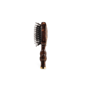 Mini Boar Bristle Hairbrush Tortoise