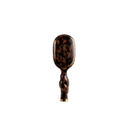 Mini Boar Bristle Hairbrush Tortoise