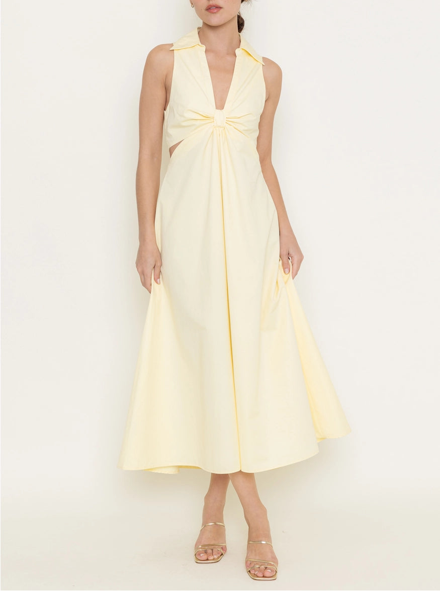 Sunbeam Halter Dress