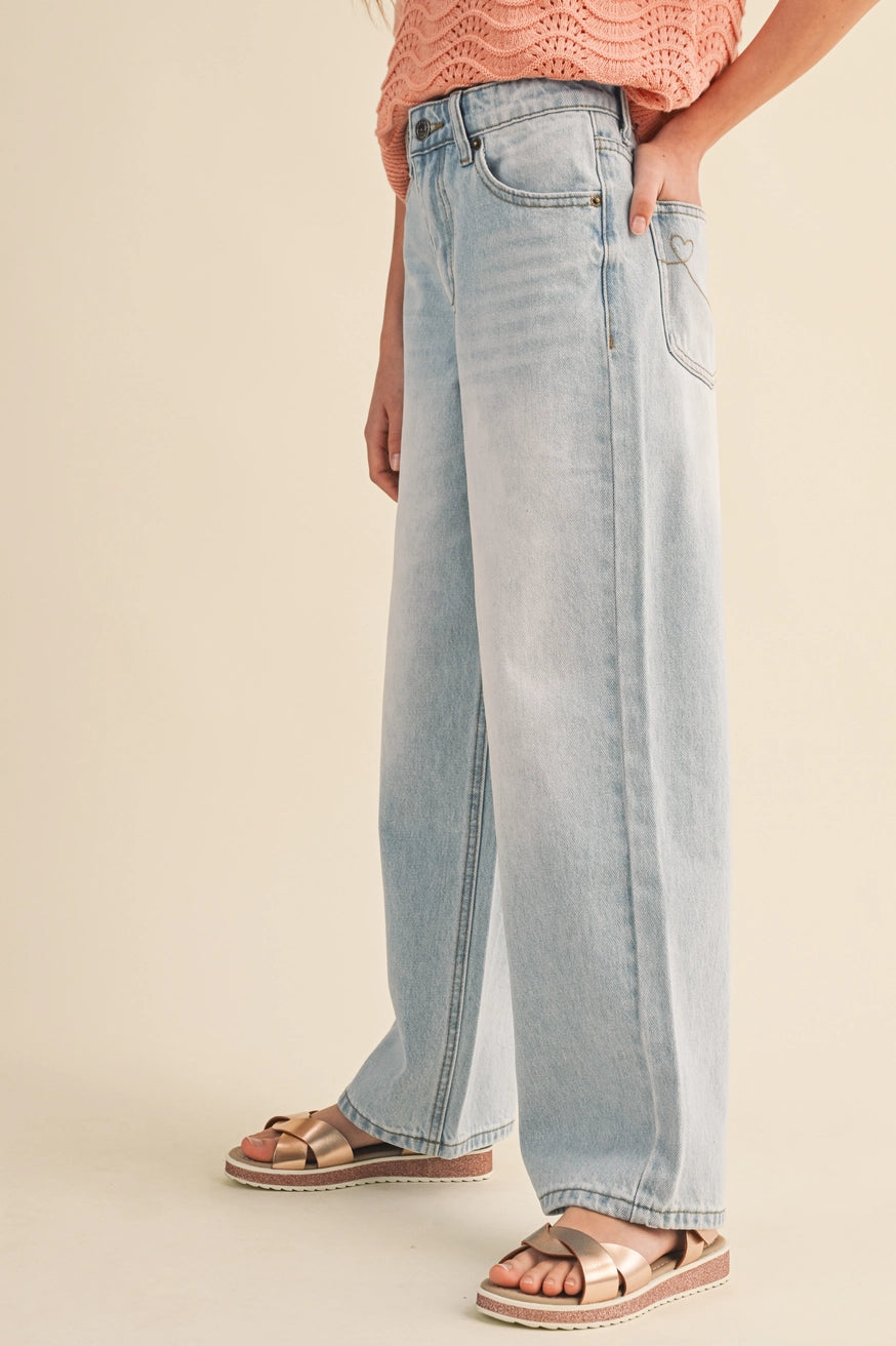 Cool Tween Wide Leg Jean