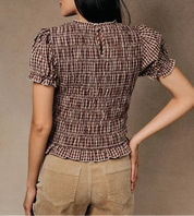The Maple Lane Smocked Top