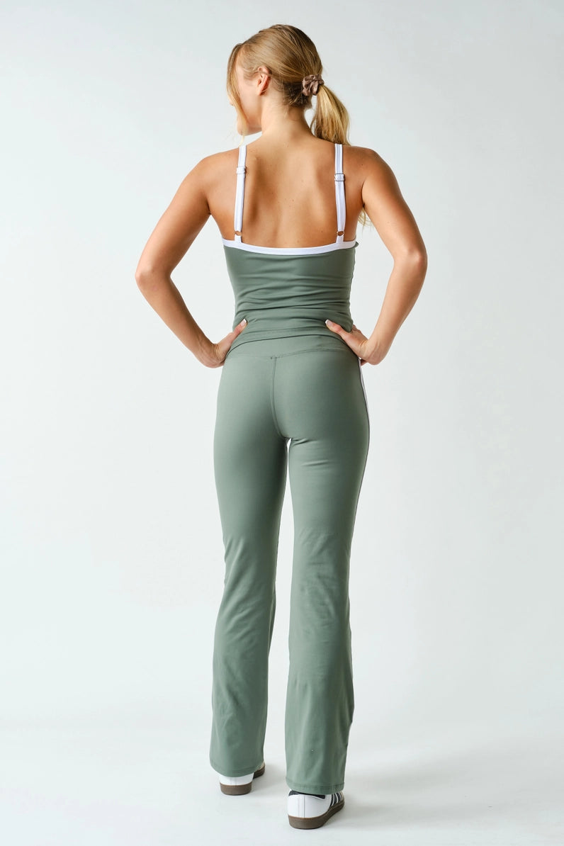 The Momentum Sculpted Tank Olive