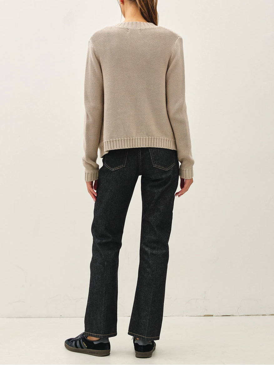 The Everyday Knit Cardigan Stone
