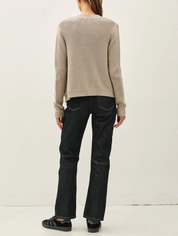 The Everyday Knit Cardigan Stone