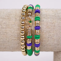 Krewe Beaded Bracelet Stack