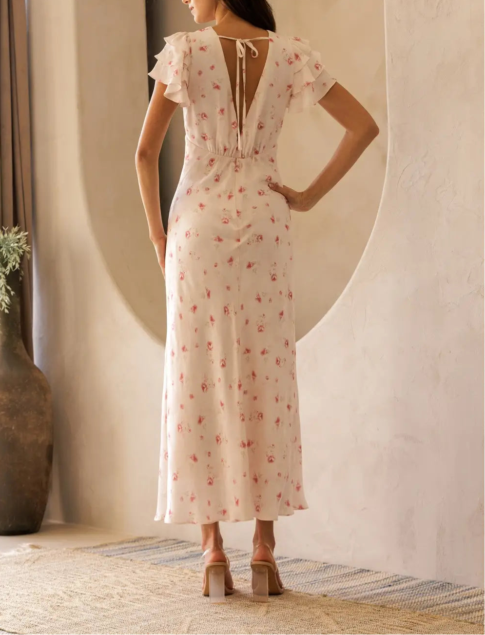Petals & Promises Midi Dress