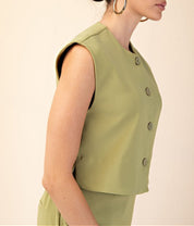 Bailey Button Vest Pants Set