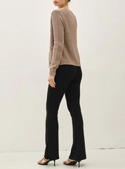 The Everyday Knit Cardigan Mocha