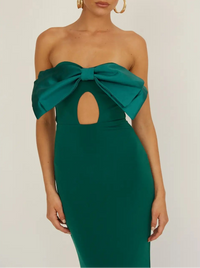 Adalee Bow Maxi Dress