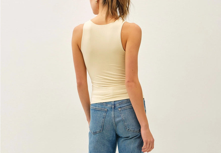 Core V Tank Top Butter