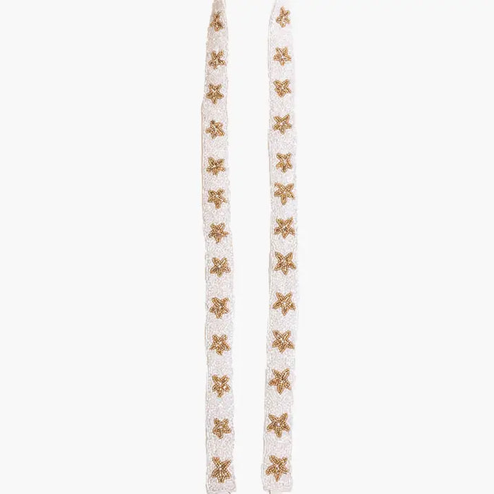Game Day Star Beaded Guitar Purse Strap