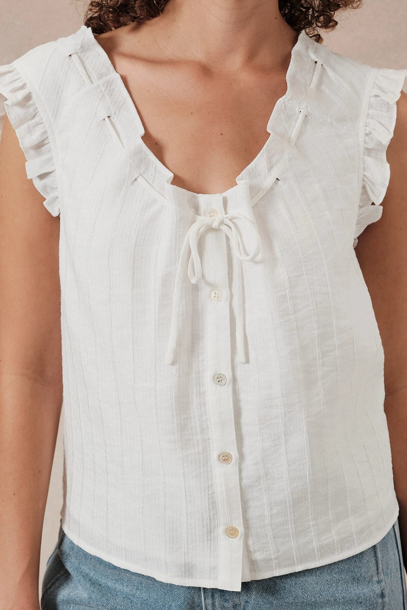 Sweet Melody Ruffle Top